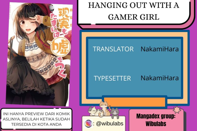 Hanging Out with a Gamer Girl